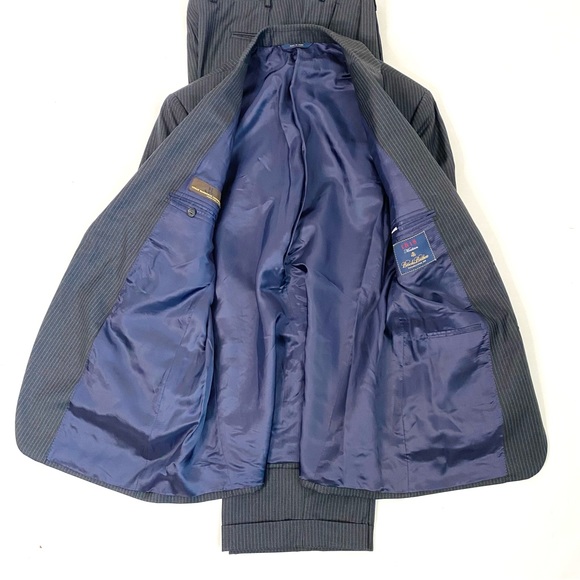 Brooks Brothers 1818 Pinstripe Suit 43 - Picture 4 of 13